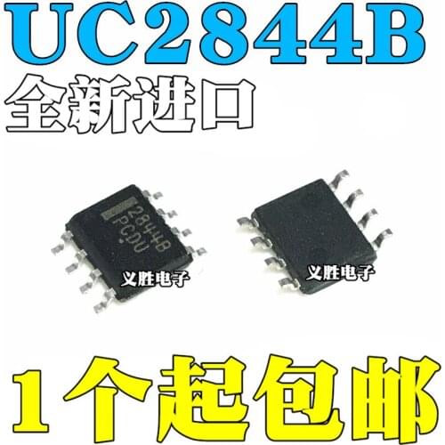New and original UC2844BD1R2G UC2844 UC2844B 2844B SOP8 Power management chip, switch converter, high-performance current mode P