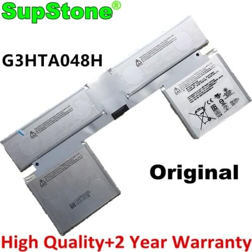 SupStone Genuine G3HTA048H Keyboard Battery For Microsoft Surface Book 2 1834 13.5 Book Inch G3HTA021H G3HTA023H G3HTA024H