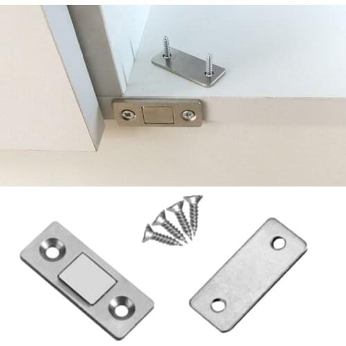 Flat Powerful Door Catches Closer Strong Magnet Catch Latch Stoppers Door Stop