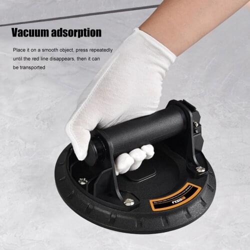 Portable 75kg Vacuum Strong Suction Cup with Handle Heavy Duty Lifter for Granite Tile Glass Manual Lifting Handling Tools