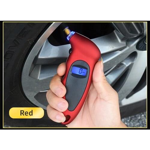 Tire Pressure Gauge High-precision LCD Display Digital Tire Pressure Monitoring Tester For Car Truck Motorcycle Bike