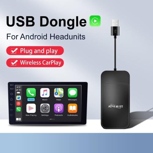 JoyeAuto Wireless Carplay Android Auto Apple Carplay USB Dongle Car Play TV Android Navigation Player Mirror Link Radio Stick