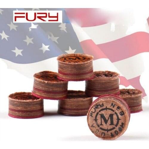 USA FURY NEO TIGER Pool Billiard Tip Pool Cue 14mm Tip FURY Billiard Accessories Champion Billiard Player Billiard Pool Cue T