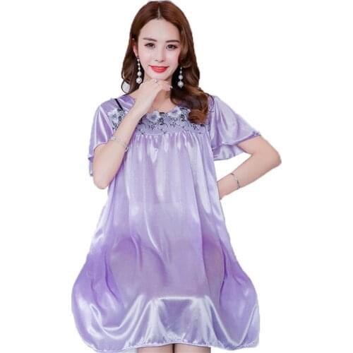 XLMJDZGS Women's Satin Nightgowns