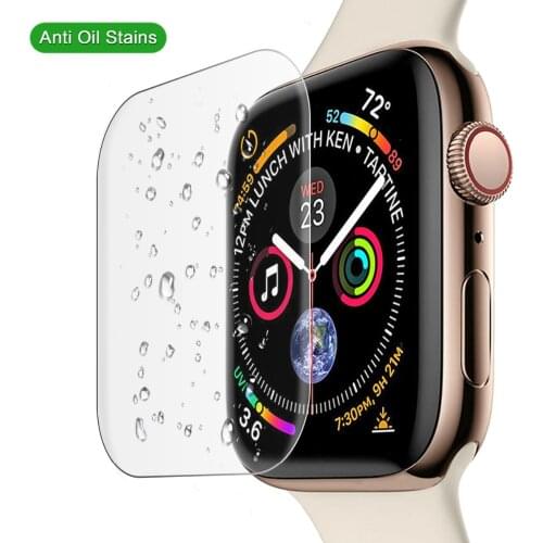 Screen Protector glass for apple watch band 44mm 40mm iwatch series 5 4 3 2 1 42/38mm Tempered Glass Film apple watch 5 3 4