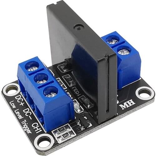1Pcs 1 Channel G3MB-202P 5V DC Solid State Relay Module Low Level Trigger Relay Board For Arduino SSR G3MB-202P