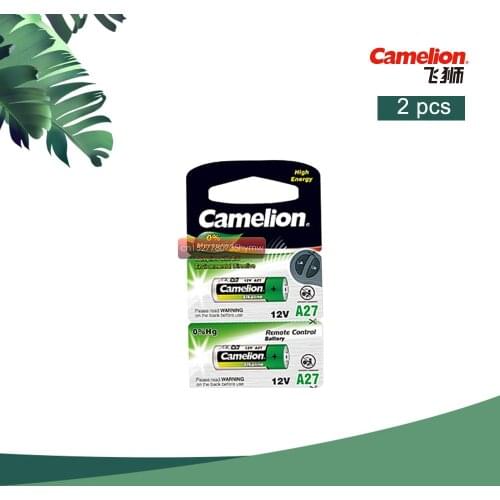 2pcs/lot Camelion 12V 27A MN27 27A L828 A27 Super Alkaline battery For Doorbell Remote Control Flashlight Etc