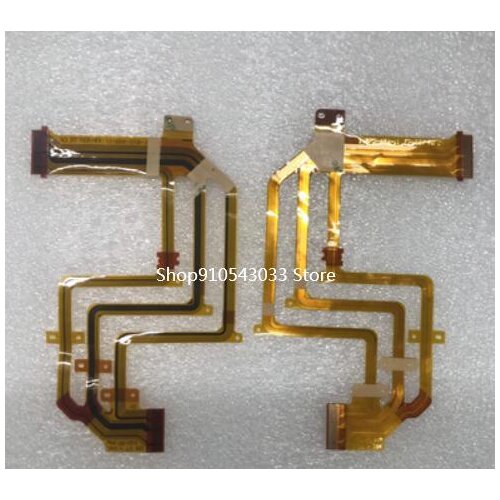 2PCS LCD hinge rotate shaft Flex Cable for Sony HDR-SR5E HDR-SR7E HDR-SR8E HDR-UX3E HDR-UX5E SR5 SR7 SR8 UX5 UX3 Video camera