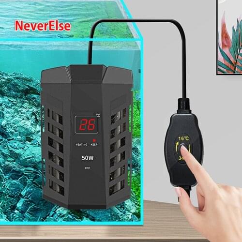 Fish tank Temperature heater low water level turtle tank LED digital display heater automatic temperature explosion-proof heater
