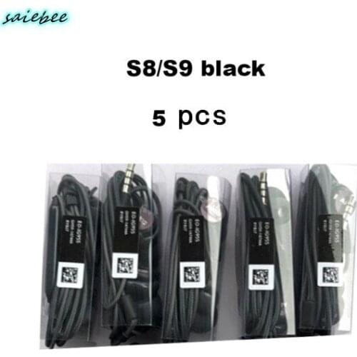 5pcs high quality metal earphones for Samsung earphone S10 S9 S8 EO-IG955 in-Ear With microphone Wired akg HEADSET for huaweI S