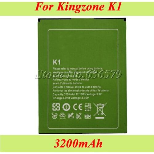 3200mAh For Kingzone K1 Battery for Kingzone K1 tubro Pro Batterie Bateria AKKU Accumulator