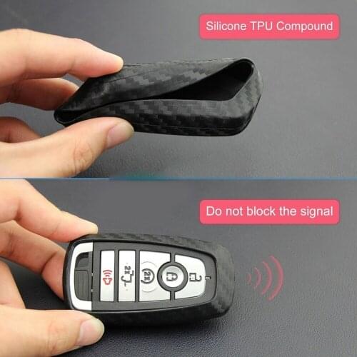 Accessories Key Fob Anti-Scratch For Ford Fusion Explorer Mondeo Parts Silica Gel Useful New Practical Durable