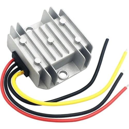 Car Auto Protection Power Step Down Converter Regulator Adapter Power Supply Male Female Accessories QW