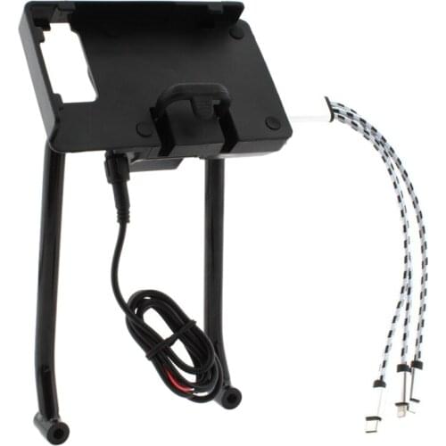 Motorcycle Stand Holder Mobile Phone GPS Navigation Bracket USB And Wireless Charging For S1000XR 2020-2021