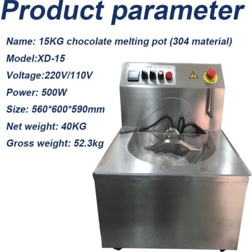 Electric Chocolate Melting Furnace Chocolate Melter Stove Machine Melting Pot