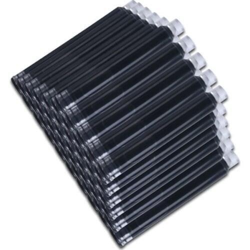 High quality 10pcs Color Ink Supplies fountain Pen ink Refill 3.4MM cartridge office school student stationery