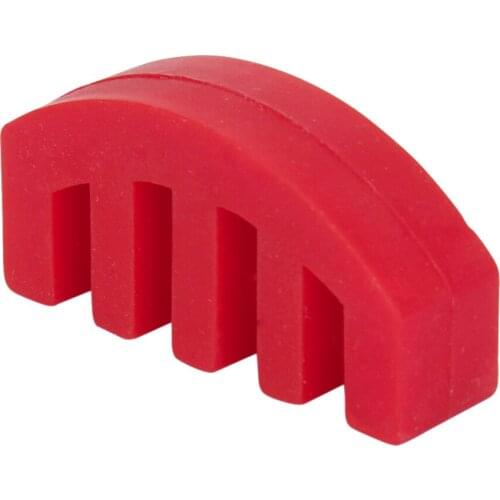Red Heavy Rubber Practice Mute For 4/4 4 String Violin Viola Great Accessories