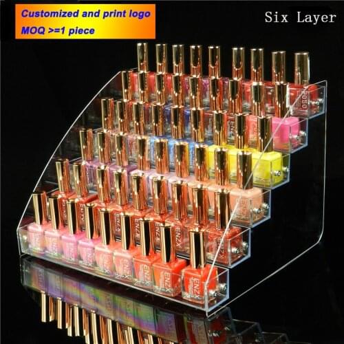 Muti-Layer Acrylic Makeup Holder Lipstick Organizer Large Capacity Lisptick Display Stand Jewelry Case #2536021