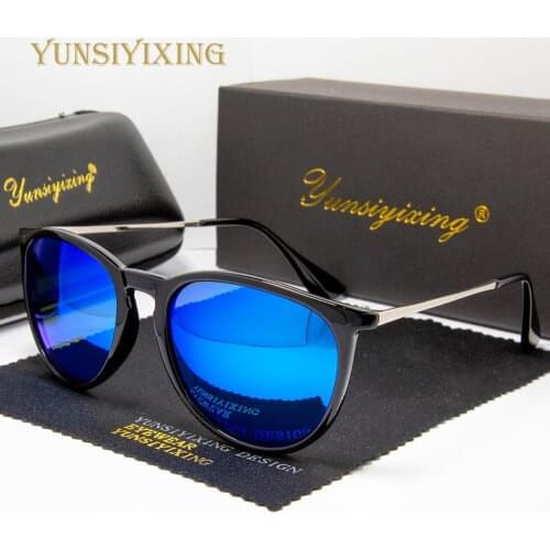 YUNSIYIXING Vintage Polarized Mens Sunglasses Fashion Driving Accessories Sun Glasses Square Brand Designer Eyewear Male 4171