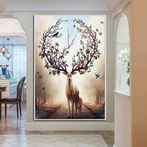 5D Diy Daimond Painting Diamond DIY Painting Cross Stitch Craft Kit Embroidery Painting Home Wall Decor No Frame