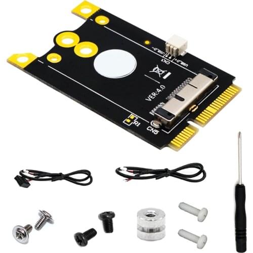 Upgrade Version Mini PCIe (MPCIe) Converter Adapter Board 12+6 Pins WiFi Card to Mini PCI-E for Broadcom BCM94360CD