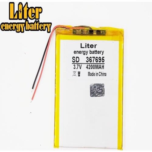 Tablet pc 3.7V,4200mAH (Q88 tablet polymer lithium ion battery) Li-ion battery for tablet pc 7 inch 8 inch 9inch [367695]