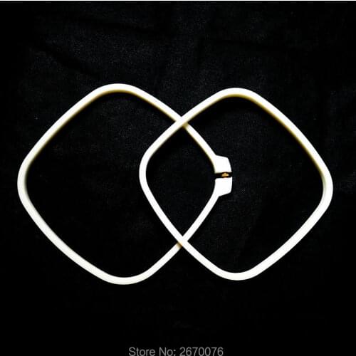 Plastic Embroidery Frame Adjustable 7.1*7.1 Square Cross Stitch Hoop Ivory Crafts Accessories Patchwork at Hobbycraft Wholesale