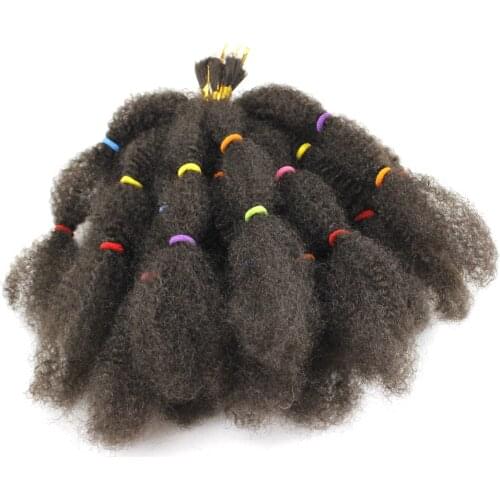 Crochet Afro kinky Curly Bulk Hair For Braiding 1 Bundle 130g/pc Natural Color Braids Hair No Weft