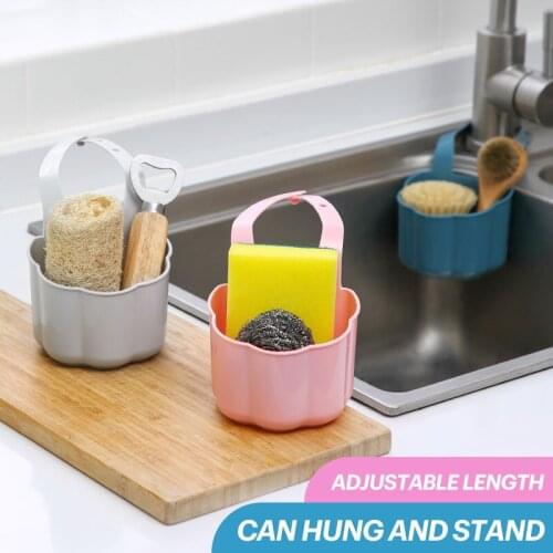 Portable Home Use Kitchenware Sink Drain Basket Kitchen Tool Bathroom Tool For Storage Soap, Sponge, Toothbrush, Storage Basket