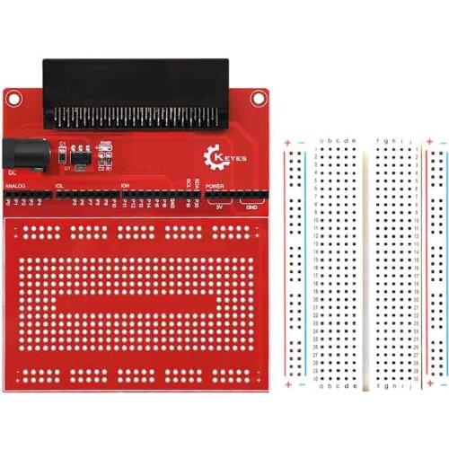 Prototype Circuit Shield Expansion Board 400 Tie Pin Breadboard for BBC Micro:Bit MicroBit