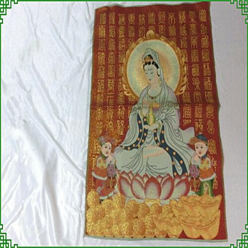 Artículos de religión m Thangka Avalokiteshvara manualidades de colección de niños
