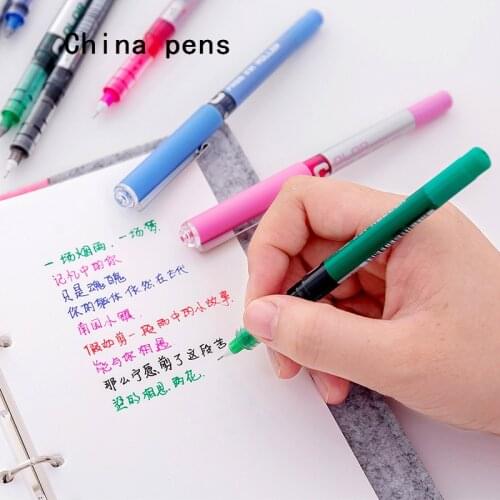 High Quality 159 Multiple Colour Big Capacity Ink Gel Pen Student School Office Stationery Fine Ball point Pens