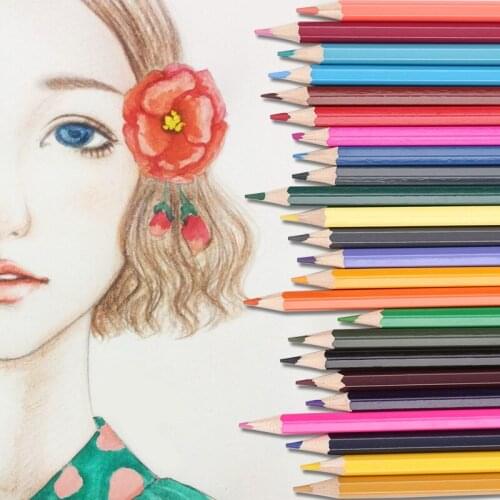 12 Pcs/Set Color Wooden Pencil 12 Color Pencil Drawing Sketch Pencil Environmental Protection