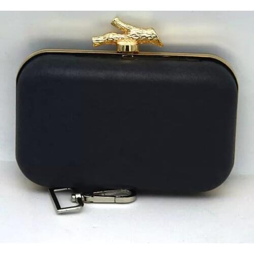 16 x 10 cm Gold Purse Frame with plastic Cover