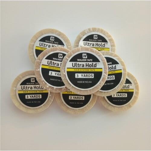 3Yards Ultra Hold Hair Extension Double-Sided Adhesives Tape For Hair Extensions/Toupee/Lace Front Wigs 0.8cm 1cm
