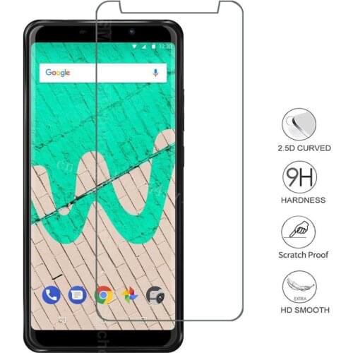9H 2.5D Tempered Glass Smartphone For WIKO View Max Protective Film Screen Protector cover phone For Wiko View XL U Feel GO Fab