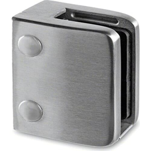 Freeshipping SUS 304# Glass Clamp With Flat Plate For Flat Surface