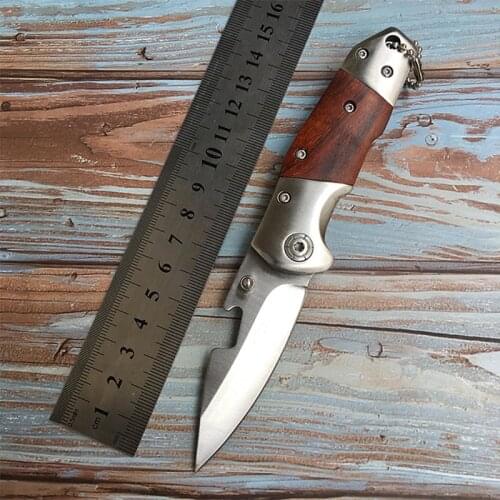 Free shipping High hardness Sharpest Camping Folding Stainless Steel Knife Outdoor tool knife Low price