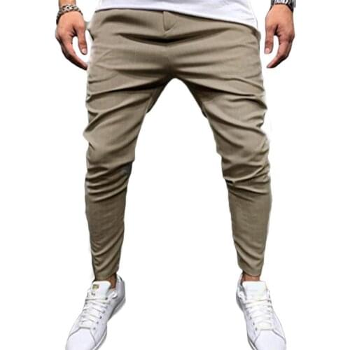 Casual Pants Men Stripe Outdoor Casual Jogger Sweatpants Long Pencil Pants Sports Trousers Mens Clothing 2021