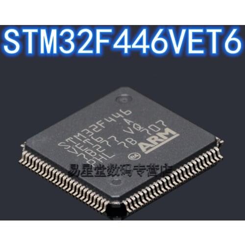 1PCS-5PCS 100% new original authentic STM32F446VET6 QFP-100 32F446VET6 QFP100 32-bit microcontroller chip