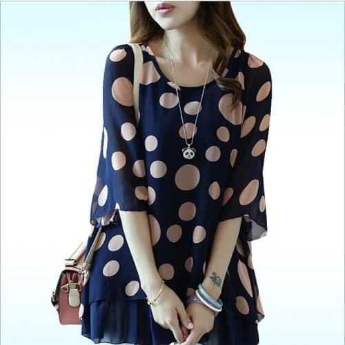 Clobee Polka Dot Blouses