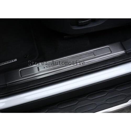 For Land Rover Discovery Sport 7 Seats 2015-2017 Door Sill Plate 304 Stainless Steel Protector Car Accessories 4pcs