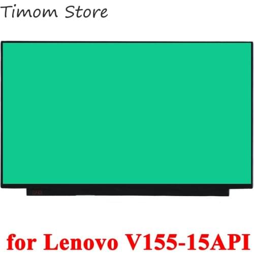 For Lenovo V155-15API 81V5 V155-15 15.6 inch LCD LED Monitor HD 1366 FHD 1920 Panel 60Hz TN Slim 30pin Screen Without Screw Hole