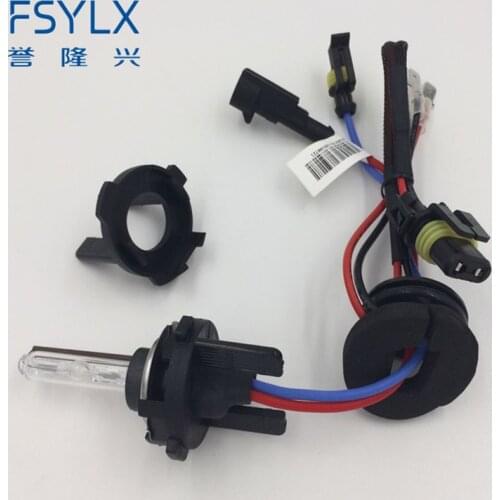 FSYLX 10pc H7 HID xenon lamp bulb headlight headlamp adapter holder base socket For vw lavida/octavia/polo/touran/tiguan 2015