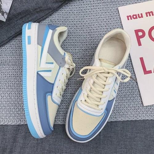 Fashion Man Casual Skateboarding Shoes Breathable Fashion Canvas Sneakers Genuine Leather Walk Shoes The Air Force Series