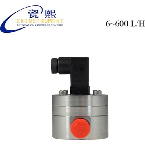 Mini Flow Meter with 6~600 L/h All stainless steel Material 0.2% Accuracy and Pulse output Mini Flowmeter