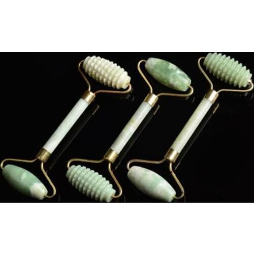 Facial Beauty Massage Tool Jade Roller Face Thin Massager Natural Jade Massage Face-lift Wholesale & Drop Shipping