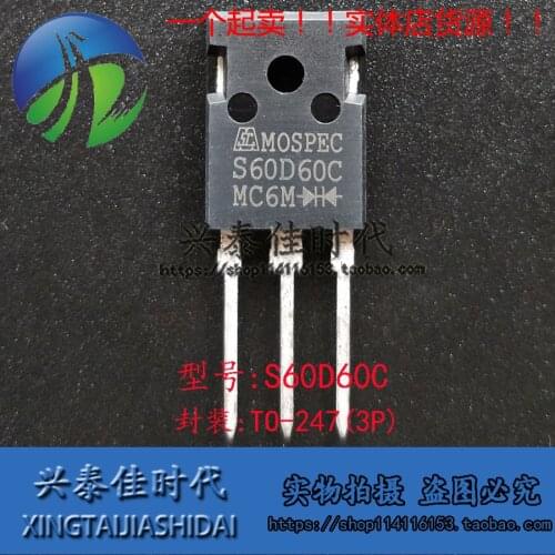 New 2pcs S60D60C TO-247