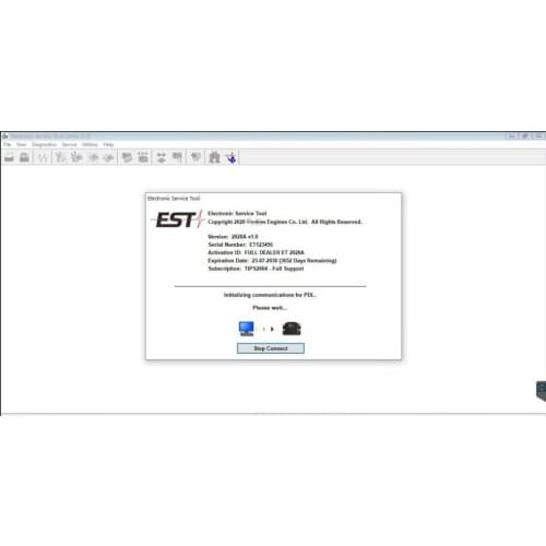 Full Function 2020a Perkins EST Electronic Service Tool Diagnostic Software +one pc activation