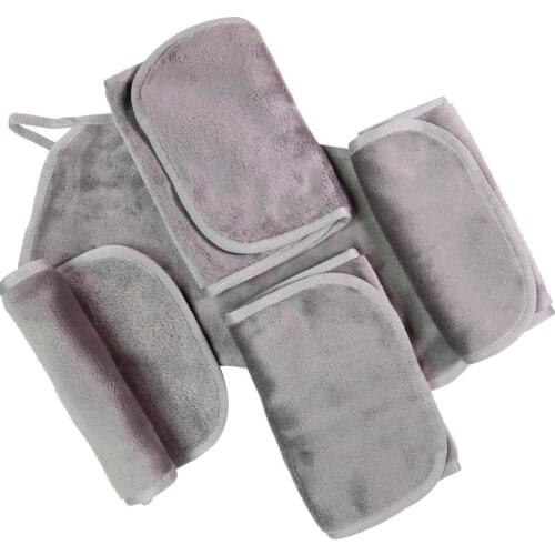 Makeup Remove Face Towels,Reusable Makeup Remover Cloths, Makeup Remover Towel Reusable Microfiber Cleansing Towel